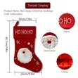 3pcs Large Christmas Stocking Decorations - 5