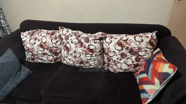 Used TV Stand and 5-Seater Sofa - 1