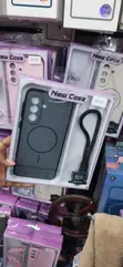 Black MagSafe Magnetic Silicone Case for Samsung Galaxy A57 - 2