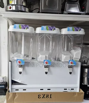 3-Tank Juice Dispenser 18L x 3 Automatic
