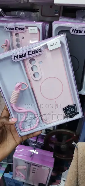 Stylish Pink MagSafe Protective Case for Samsung Galaxy A57