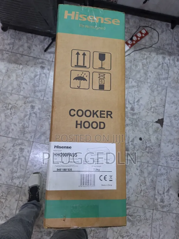 Hisense 90cm Under Cabinet Cooker Hood HHO90PASS - 1