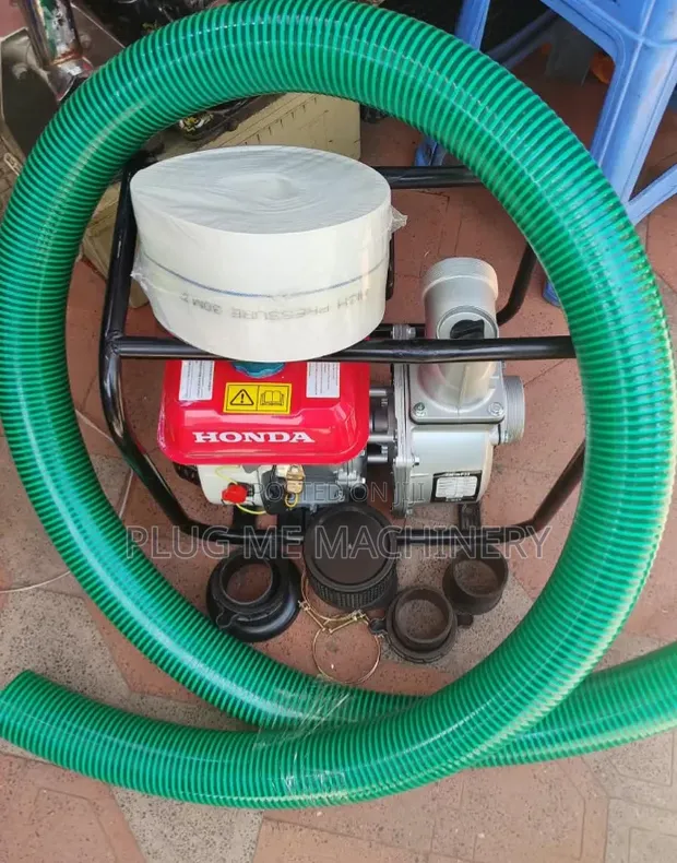 Tafuta Mpya ya Maji ya Honda 2" na Bomba za Canvas na Uwasilishaji - 1