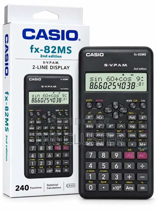 Casio fx-82MS 2nd Edition Scientific Calculator - 1