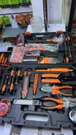Electrician Tool Kit Set with Digital Multimeter & Soldering Iron - 1