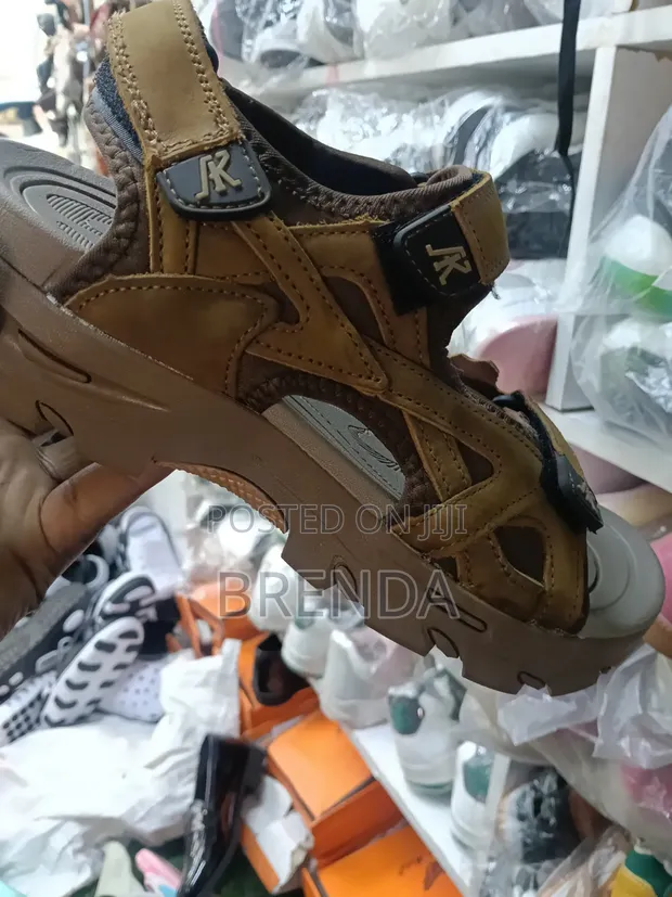 Original J K Gao Men's Leather Sandals - 1