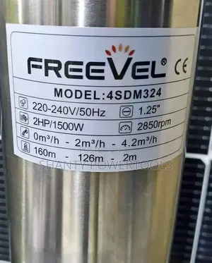 Freevel Submersible Water Pump 2HP 160m Head
