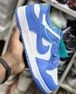 Nike SB Dunk Low Sneakers (Nyeusi na Nyeupe) - 3