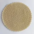 Nordic Round Woven Placemats (Seti ya 4) - 2