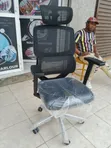 Brand New Ergonomic Mesh Office Chair with Headrest - 1