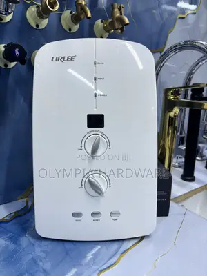 Lirlee Tankless Water Heater - Nyeupe