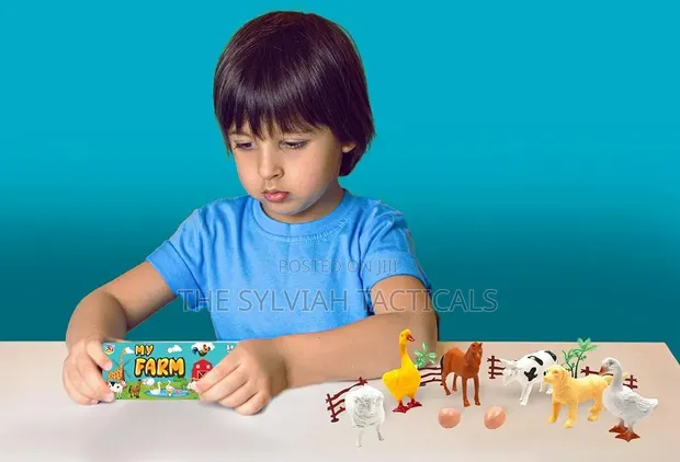 CBC Learning Farm Animals Adventure Set of 6 Toy Figures - 1