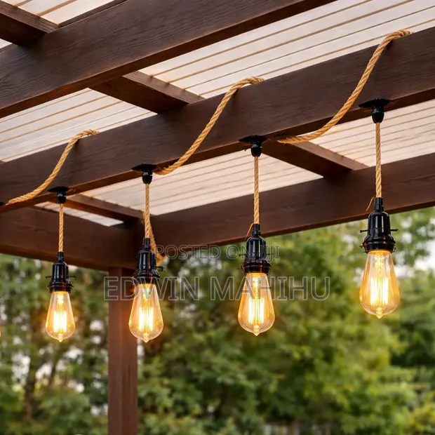 5m Rope String Light, 10 Bulbs - 1