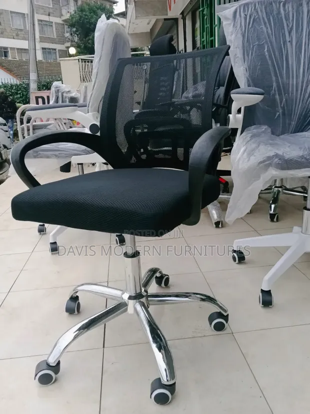 Brand New Fabric Office Chair - 1