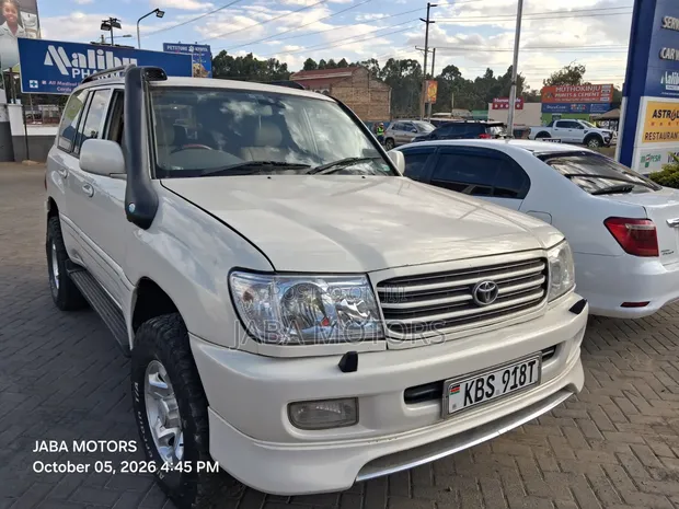 Toyota Land Cruiser 2002 White - 1