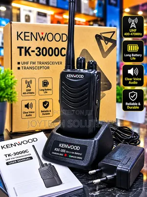 Kenwood TK-3000-C Portable UHF FM Transceiver Radio