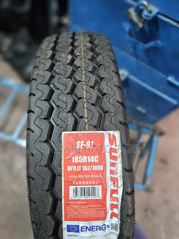 Tairi za Biashara 185R14 Sunfull - Mpya Kabisa - 1