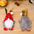 Christmas Gnome Cutlery Holders - 4