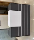 Grey Office Reception Counter - Modern Front Desk - 5