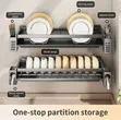 Wall-Mounted Kitchen Dish Rack - 2
