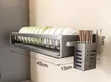 Wall-Mounted Kitchen Dish Rack - 3