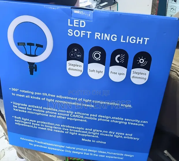 18-Inch LED Soft Ring Light - 1