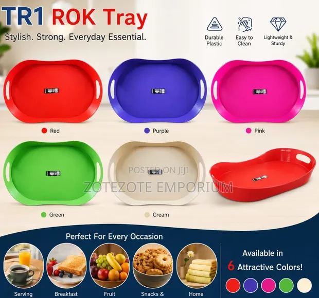 Rok Plastic Serving Tray - 1