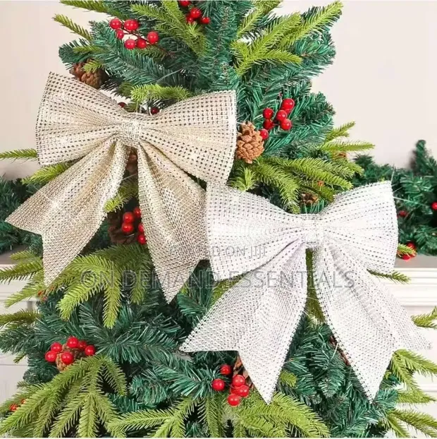 Christmas Diamond Ribbon/Bows - 1