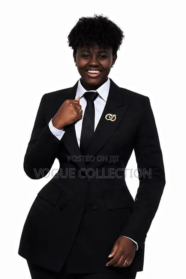 Double-Breasted Suit - Ladies - 1