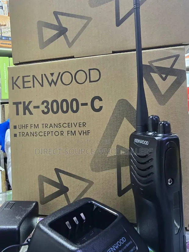 Kenwood TK3000-C Professional UHF Walkie Talkie - 1