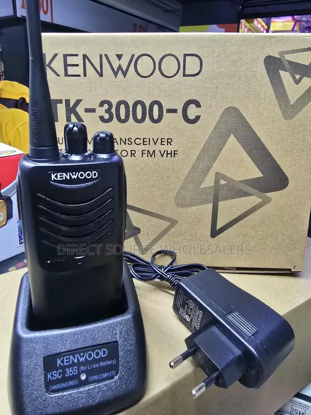 Kenwood TK3000-C Heavy-Duty Business UHF Walkie Talkie - 1