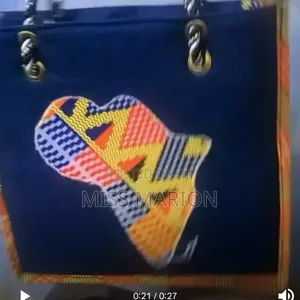 Classique Totes African Print Handbag - Multicolor