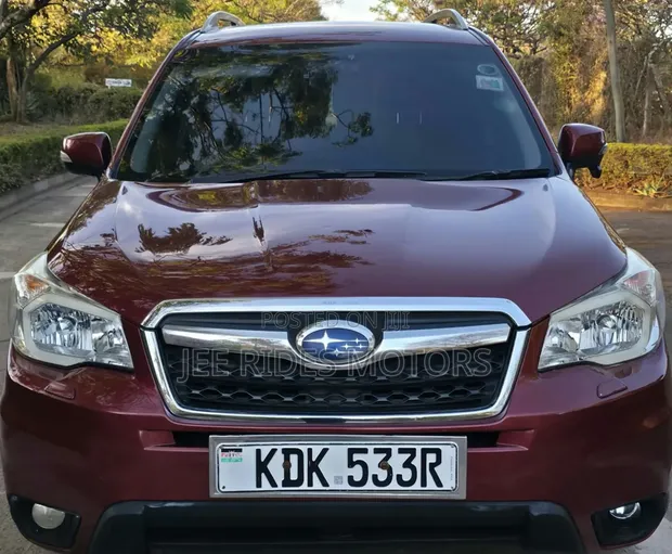 Subaru Forester 2015 Maroon - 1
