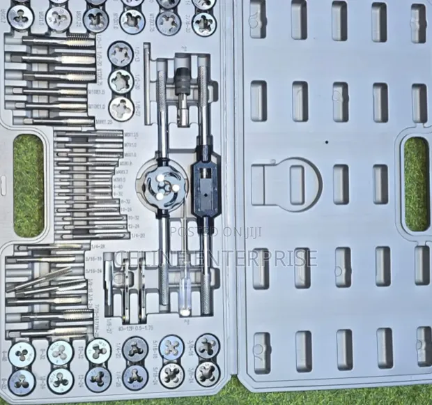 60-Piece Thread Tap & Die Tool Set - 1