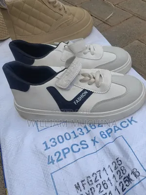 African Classics White Flats Shoes