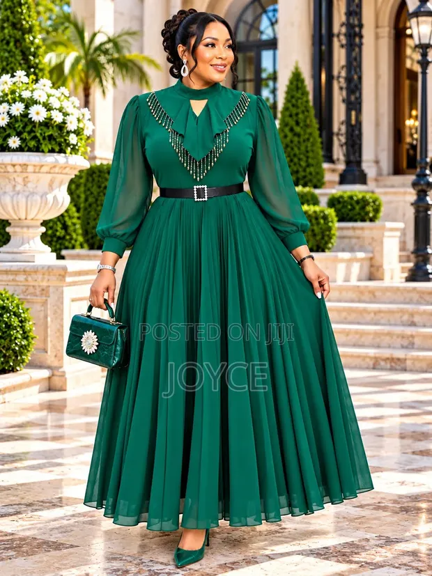 Chiffon Maxi Dress - Mpya Kabisa - 1