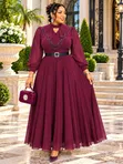 Chiffon Maxi Dress - Mpya Kabisa - 3