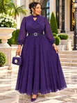 Chiffon Maxi Dress - Mpya Kabisa - 4