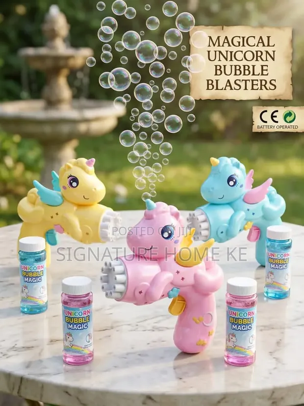 Magical Unicorn Bubble Blasters - 1