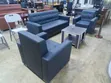 Executive 5-Seater Leather Office Sofa - 3
