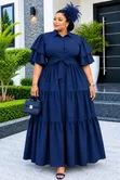 Maxi Dress with Belt - Brand New - 5