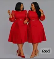 Official Dress with Side Slits - 3