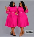 Official Dress with Side Slits - 4