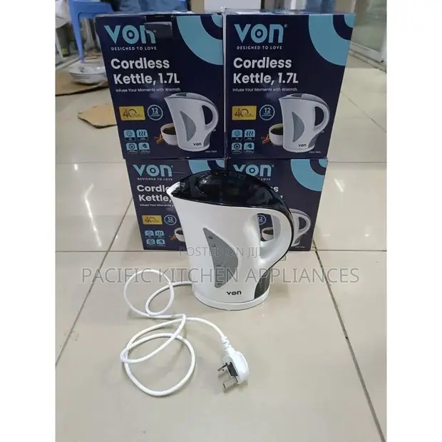 VON 1.7L Cordless Automatic Electric Kettle - 1