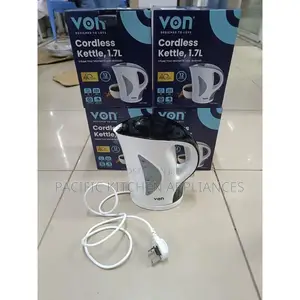 VON 1.7L Kettle ya Umeme ya Kiotomatiki Isiyo na Kamba