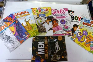 40 Pages Adult & Kids Colouring Books