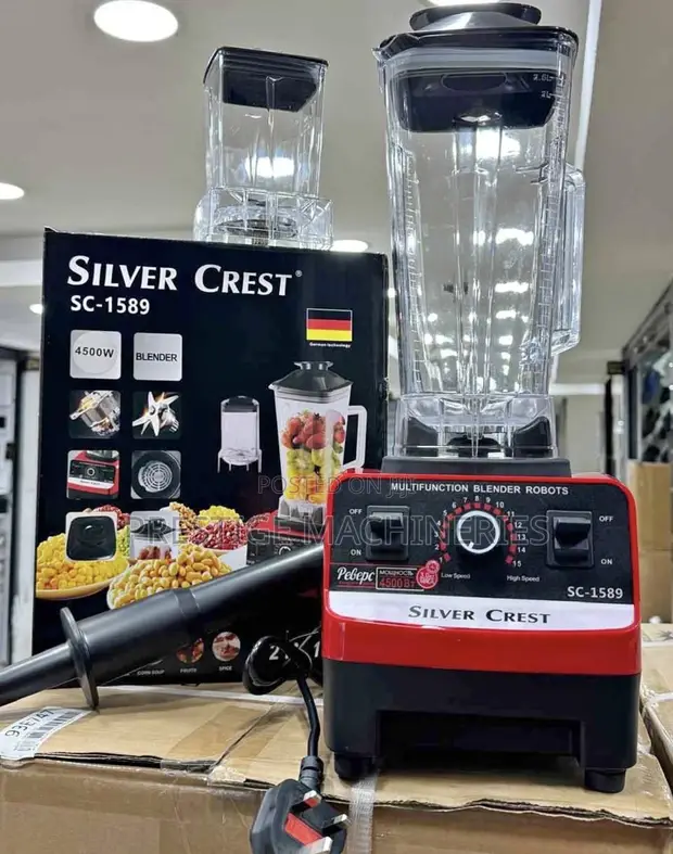 Commercial Silver Crest Blender - 1