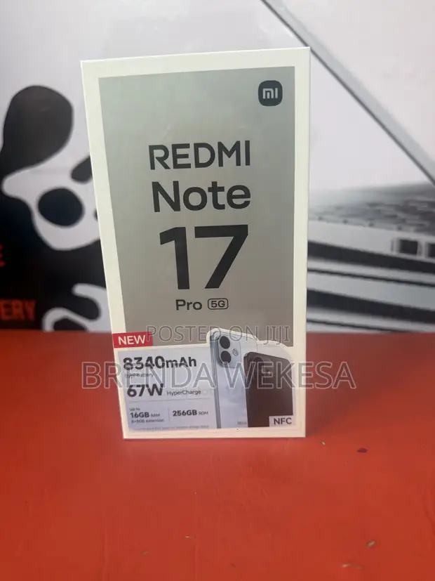 New Xiaomi Redmi Note 17 Pro 256GB Black - 1