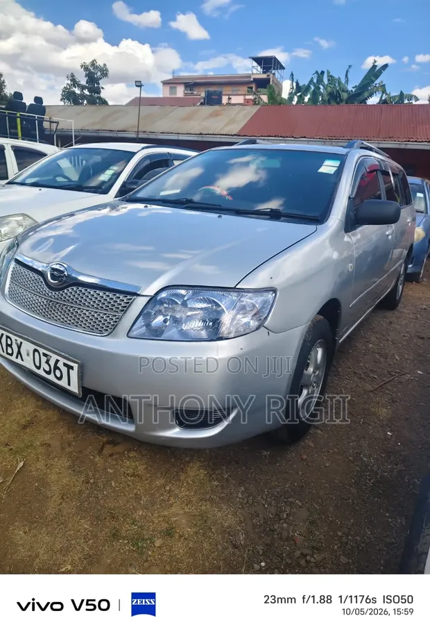 Toyota Corolla Fielder 1.5 Petrol FWD 2008 Silver - 1