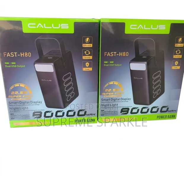 CALUS H80 80000mAh Fast Charge Power Bank - 1